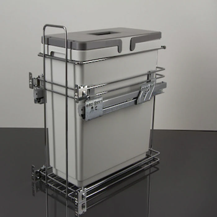 Система сортування відходів з дотягувачем Vibo Kombi easy PKBGME301AMG 300 мм