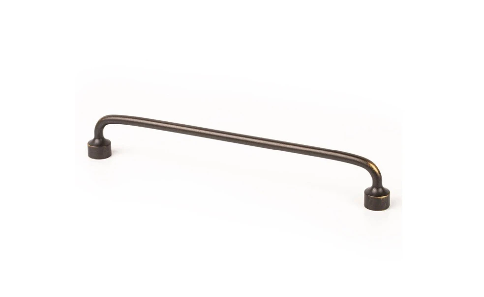 Мебельная ручка металлическая Beslag Design FLOID 345912-11 Латунь античная