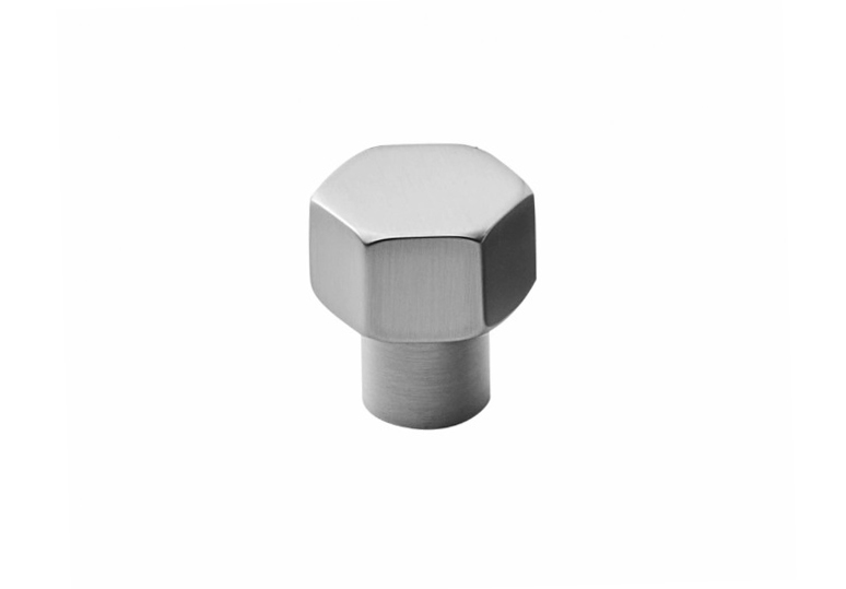 Мебельная ручка металлическая Beslag Design HEXA 352001-11 Нержавеющая сталь