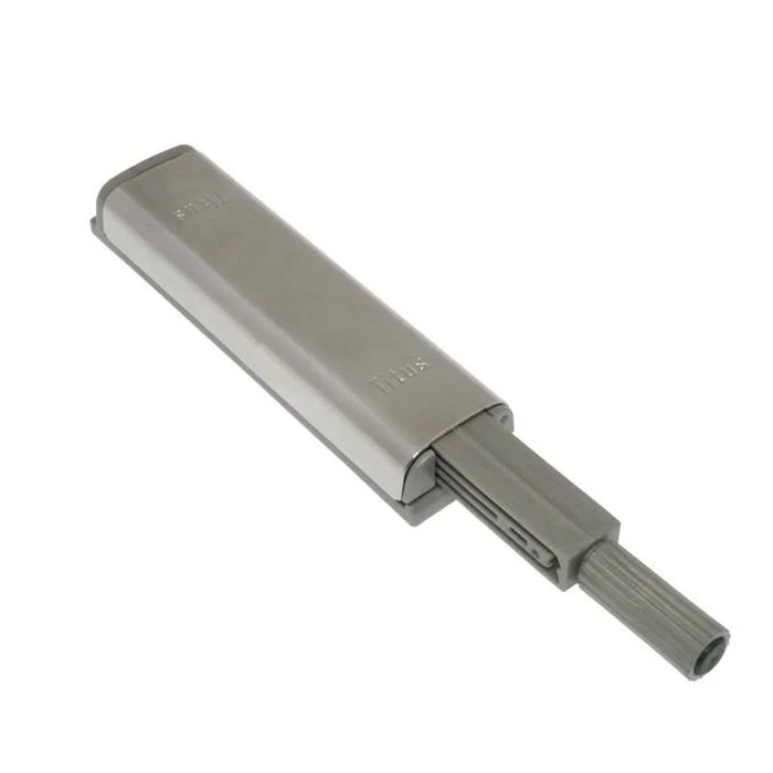 Виштовхувач для фасаду TITUS з демпфером  Pusch-latch 43мм Сірий