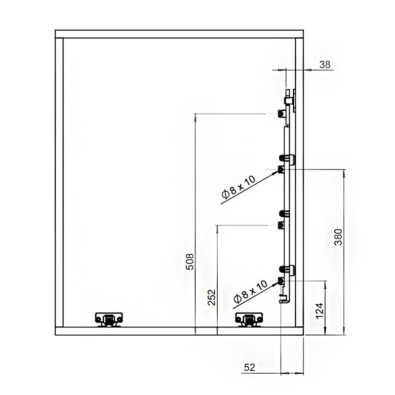 Корзина для білизни Mesan 105-71-08-303 Сірий - 2