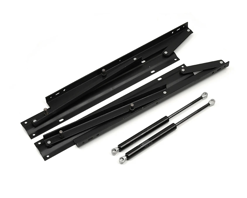 Підйомний механізм для ліжка Suspa 1700N навантаження 170 кг Чорний