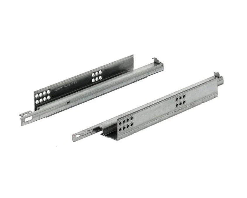 Направляющие Blum TANDEM 550F2700B L-270мм частичного выдвижения с доводчиком 30кг 17-19мм