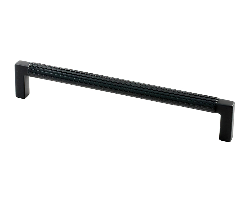 Мебельная ручка металлическая Beslag Design TRACK 345781-11 Черная матовая