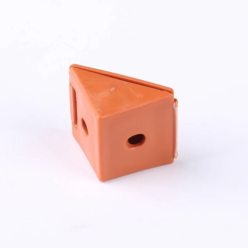 Крепежный уголок Mesan пластиковый малый 102-07-03-307 Груша - 2