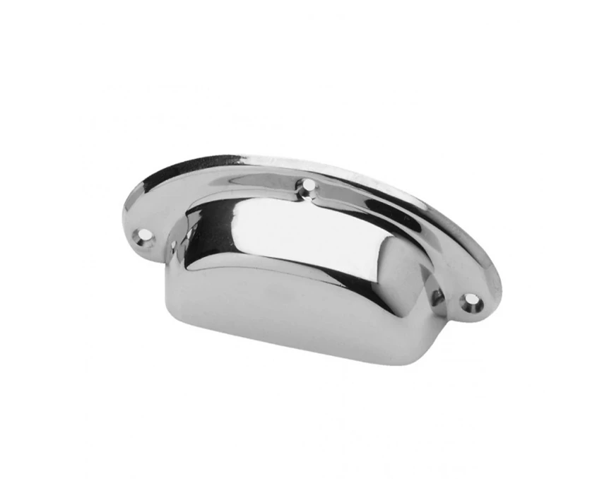 Мебельная ручка металлическая Beslag Design 1843 3872-11 Никель