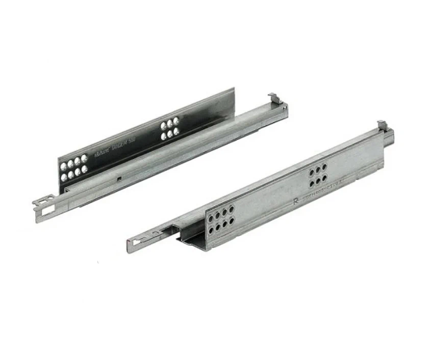 Напрямні Blum TANDEM L-600мм часткового висування з доводчиком 30кг 17-19мм 550F6000B Цинк