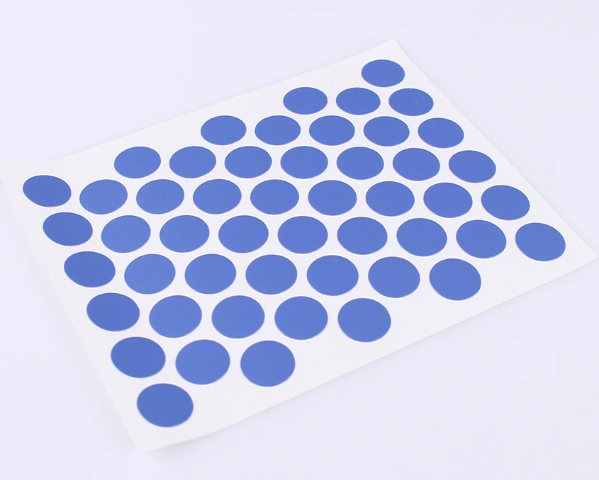 Заглушка конфірмата DC самоклеюча Синя 9023  50 шт