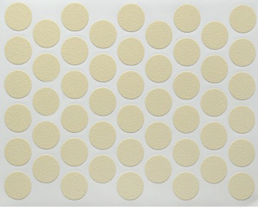 Заглушка конфірмата DC самоклеюча Крем 0325  50 шт