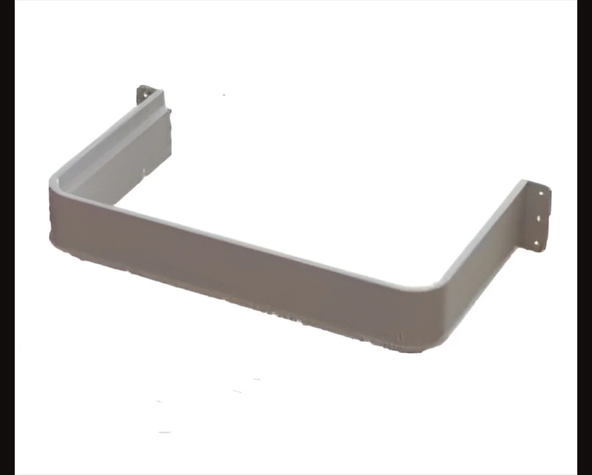 Обмежувач для сифону Mesan 105-91-03-302 П-подібний 250х300х70хR43мм Білий