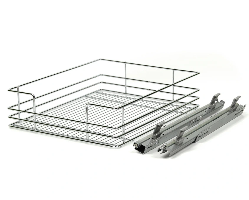 Выдвижная корзина Vibo CCPHM260BC частичного выдвижения с дотягом 600 мм