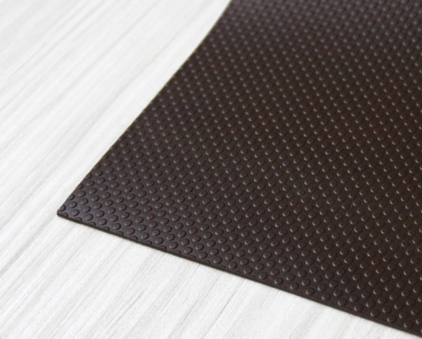 Килимок протиковзний текстурований у крапку Italiana Ferramenta 480 мм Коричневий