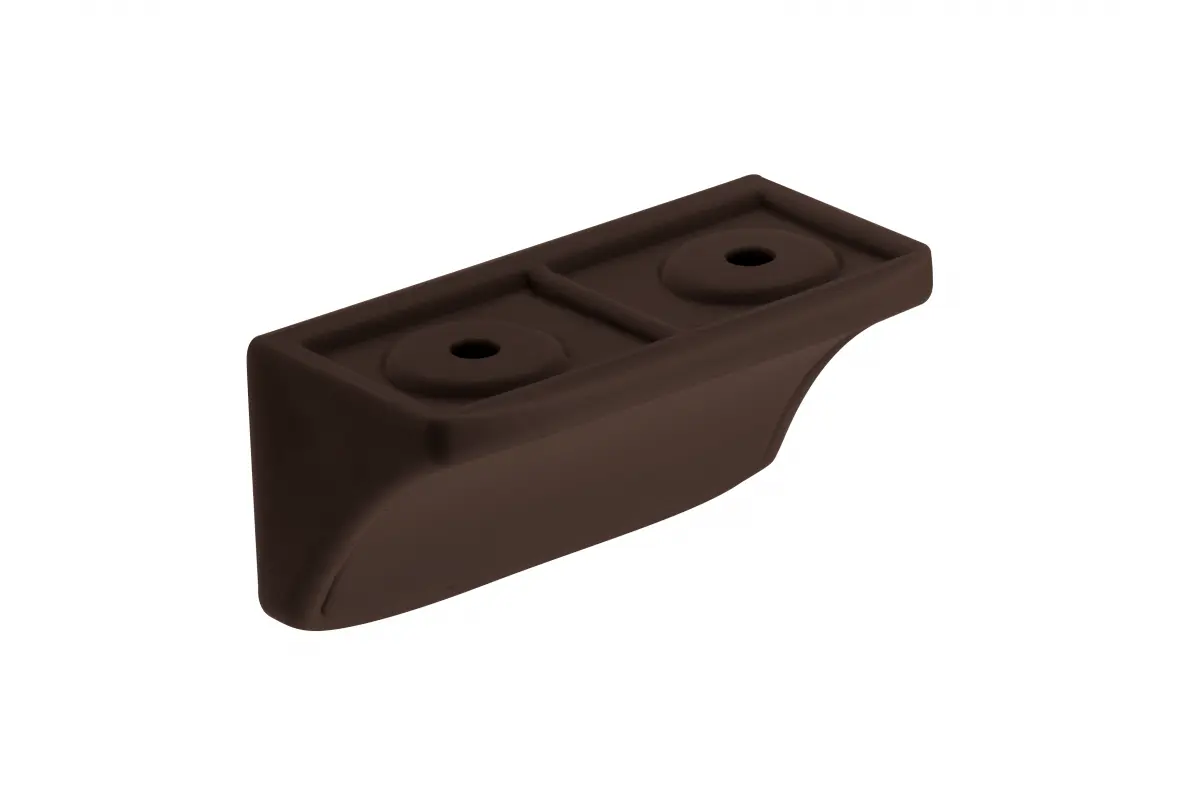 Уголок монтажный пластиковый двойной GTV NARS PM-NAR1004-15 Темно-коричневый - 2