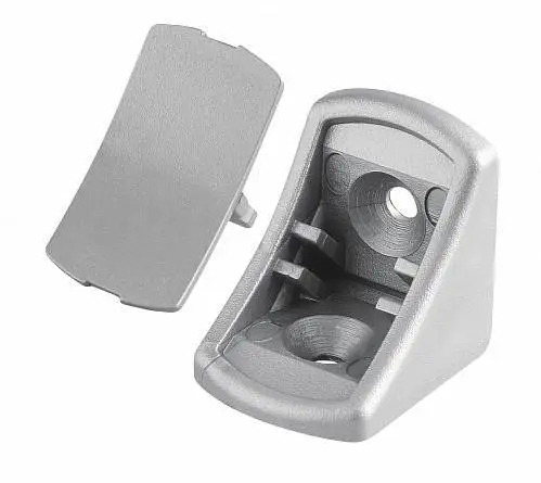 Уголок монтажный пластиковый одинарный GTV NARS PM-NAR1003-19 Серый - 2