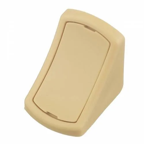 Кутик монтажний пластиковий одинарний GTV NARS PM-NAR1003-11 Слонова кістка (1000 шт) - 2