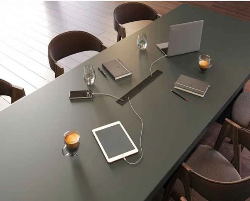 Кабельный пропуск алюминиевый GTV MERIDA LB-51X450-20 51х450 Черная - 2