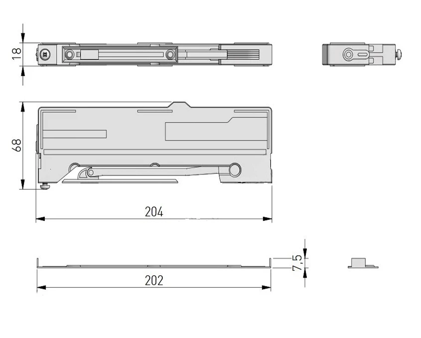 Універсальна система GTV для монтажу фасадів SOFTMOVE ZM-OT-STANDARD - 2