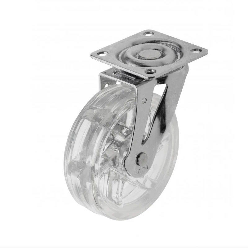 Ролик мебельный GTV KM-015030-20 с подшипником Черный