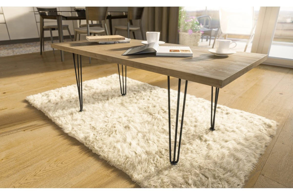 Опора для стола GTV NM-ARTO-12-3R711-20M 12х711 мм  Чорна - 2