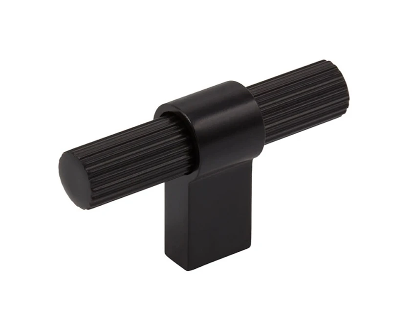 Меблева ручка Beslag Design T Helix Stripe 309210-11 Чорний матовий
