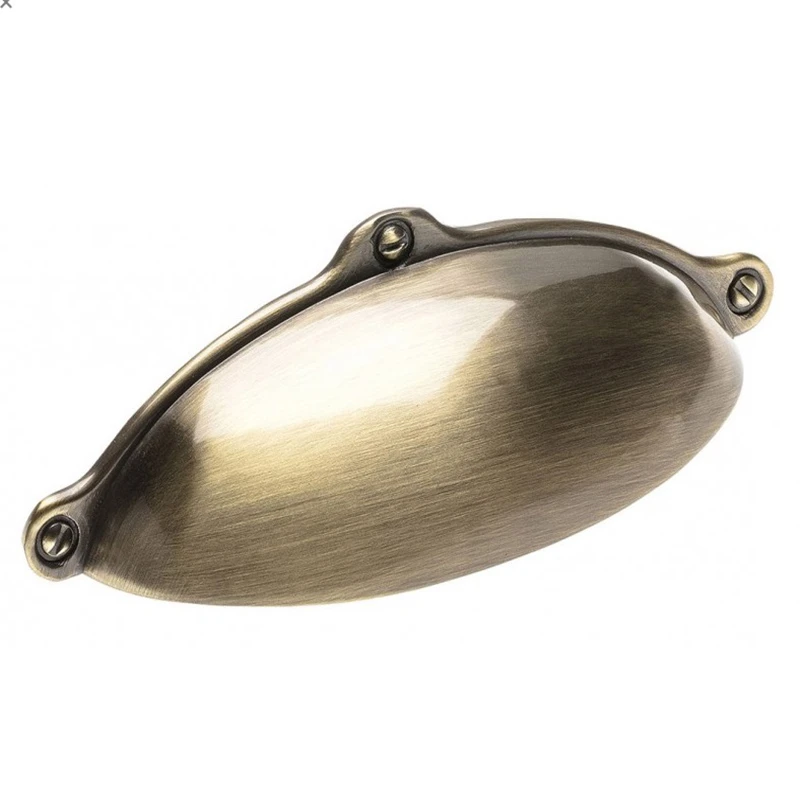 Мебельная ручка GTV UZ-MARSA 64мм Античная шлифованная латунь