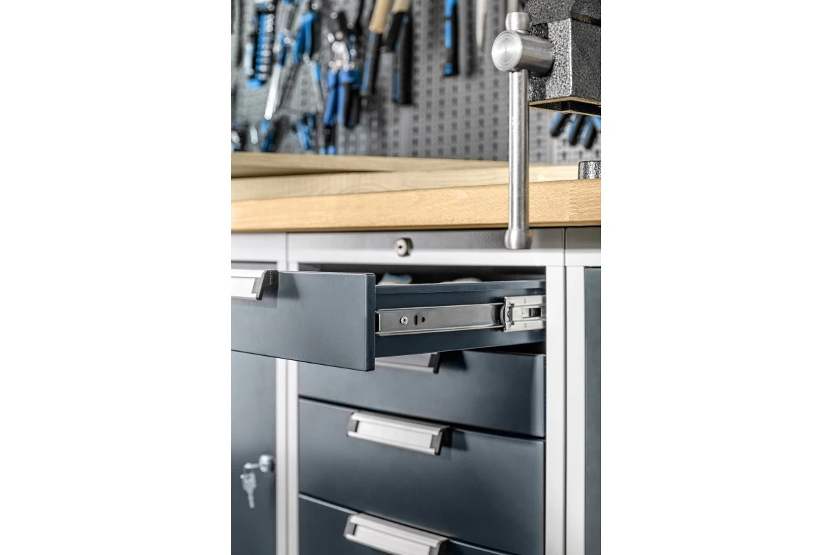 Напрямна GTV PRO кулькова PK-PRO-H45-450 H45мм L450мм 50кг Нікель - 4