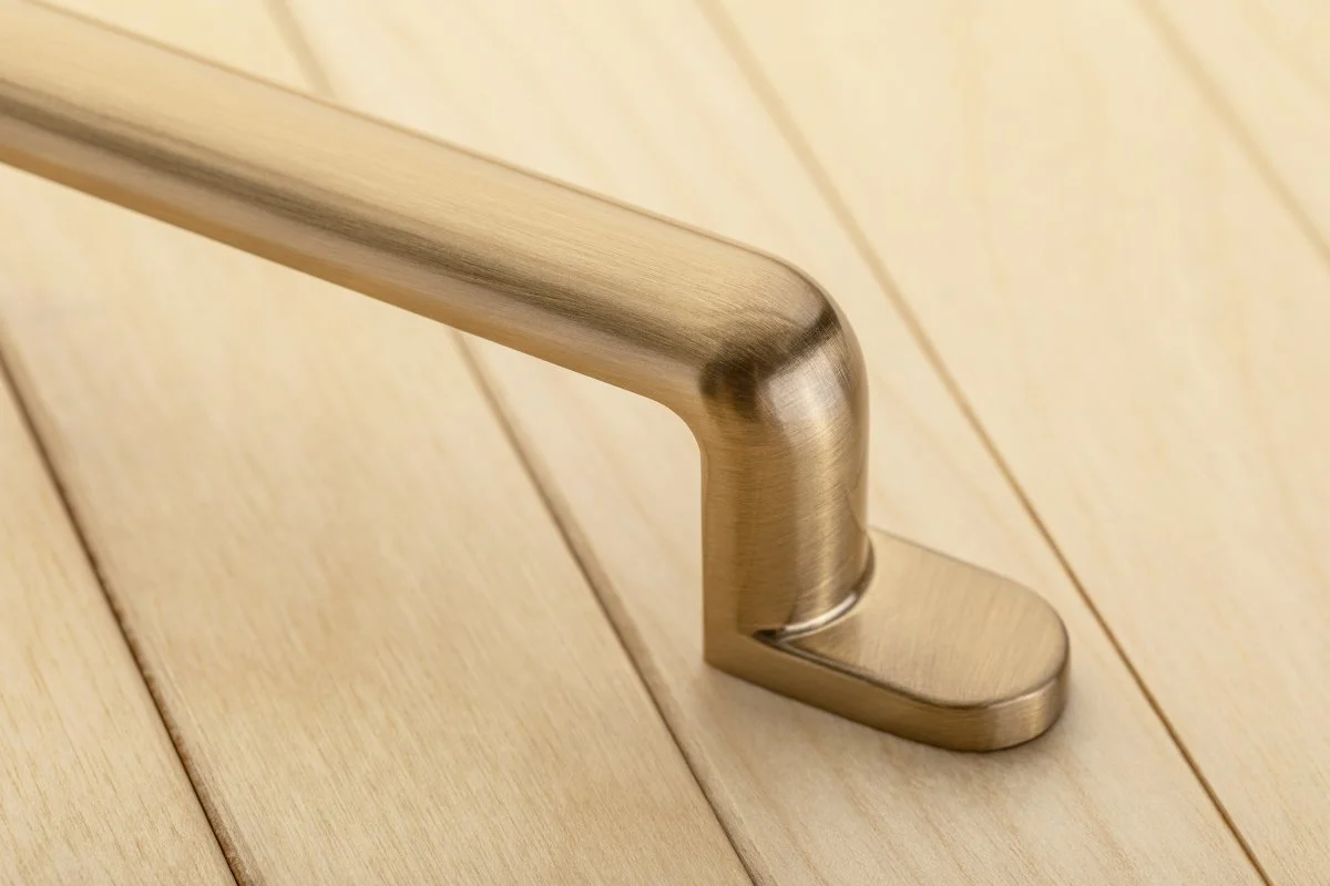 Меблева ручка GTV OTTO 128 мм Чорний матовий - 4