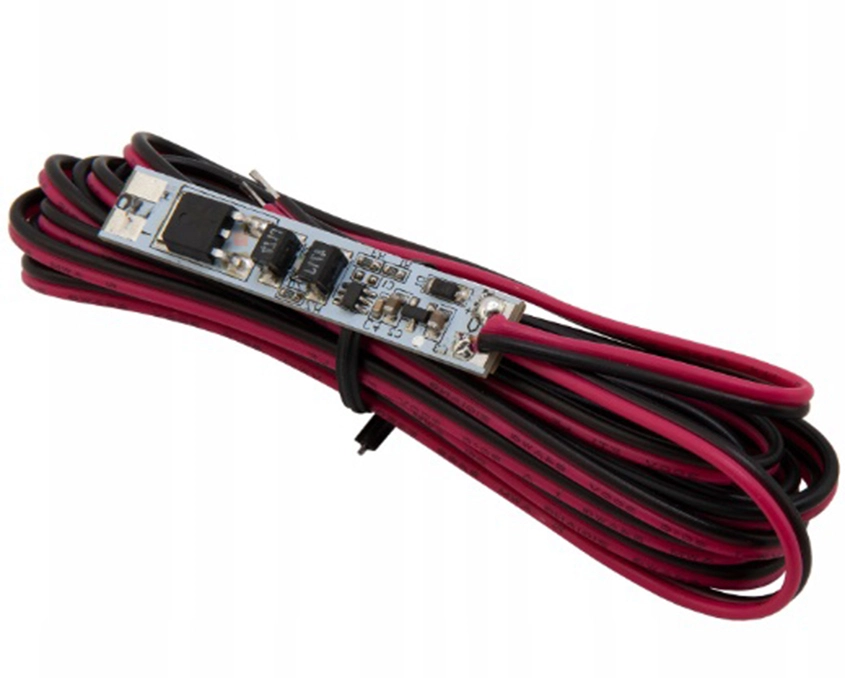 Мікровимикач GTV для профілів GLAX max 60W 12V з кабелем 2м (2х0,20) - 2