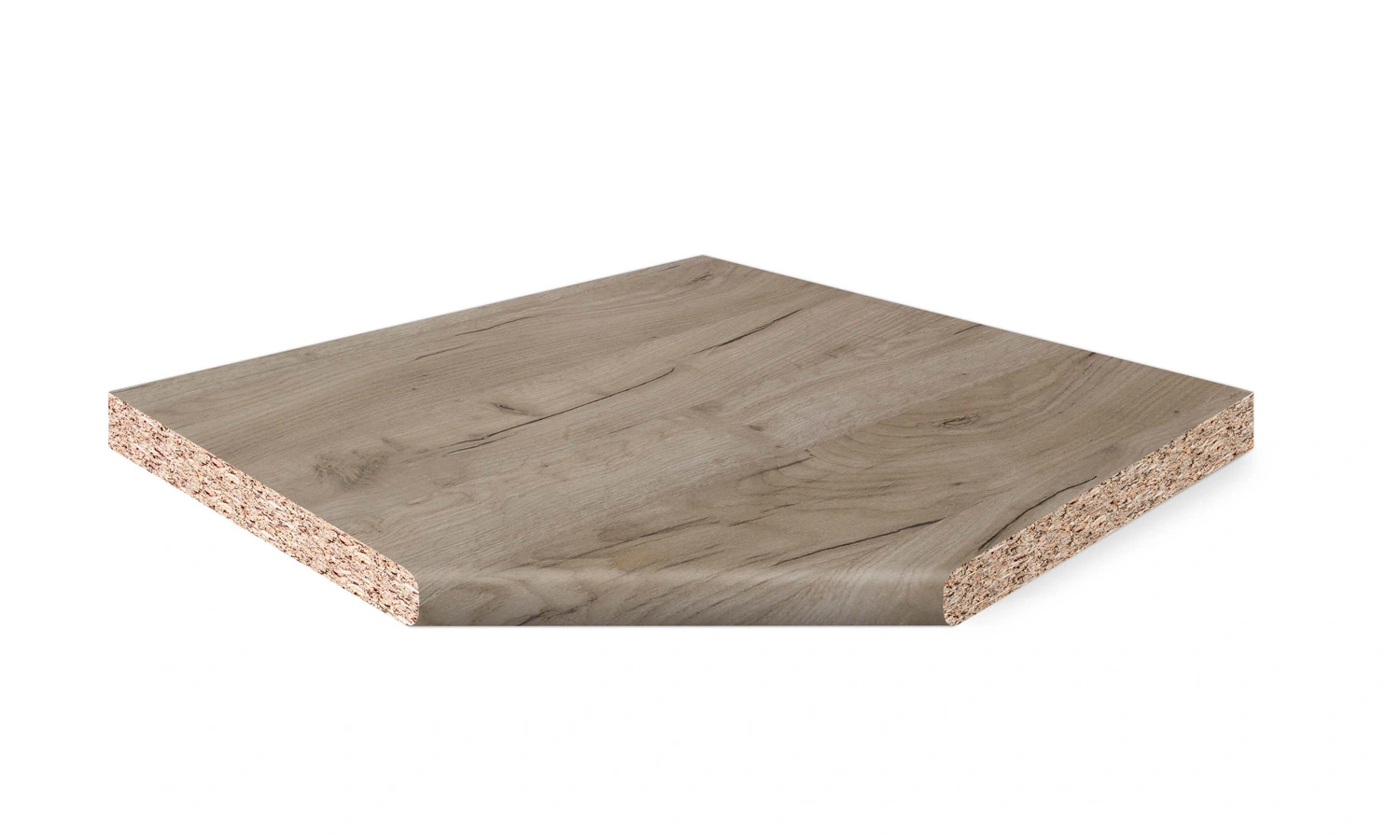 Кутовий елемент LuxeForm 900x900x38мм 1U R6 L936 Дуб Онтаріо 2019 вологостійкий - 3