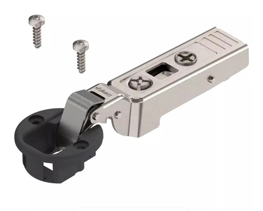 Завіса Blum вкладна для скляних дверей 94° Clip Top 75T4300 GT-MB V50S/NI Нікель