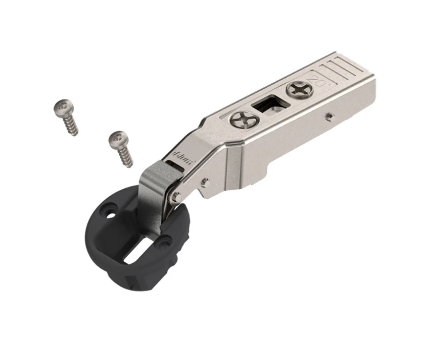 Петля Blum угловая для стекла +20⁰ угол открывания 94⁰ 79A4105.T GT20+ V50S/NI Никель