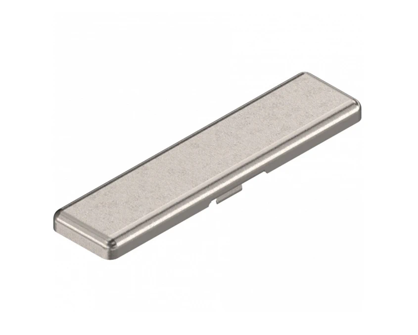 Заглушка Blum на плечо накладной завесы без логотипа 90M2503 ABD V1000 NI Никель