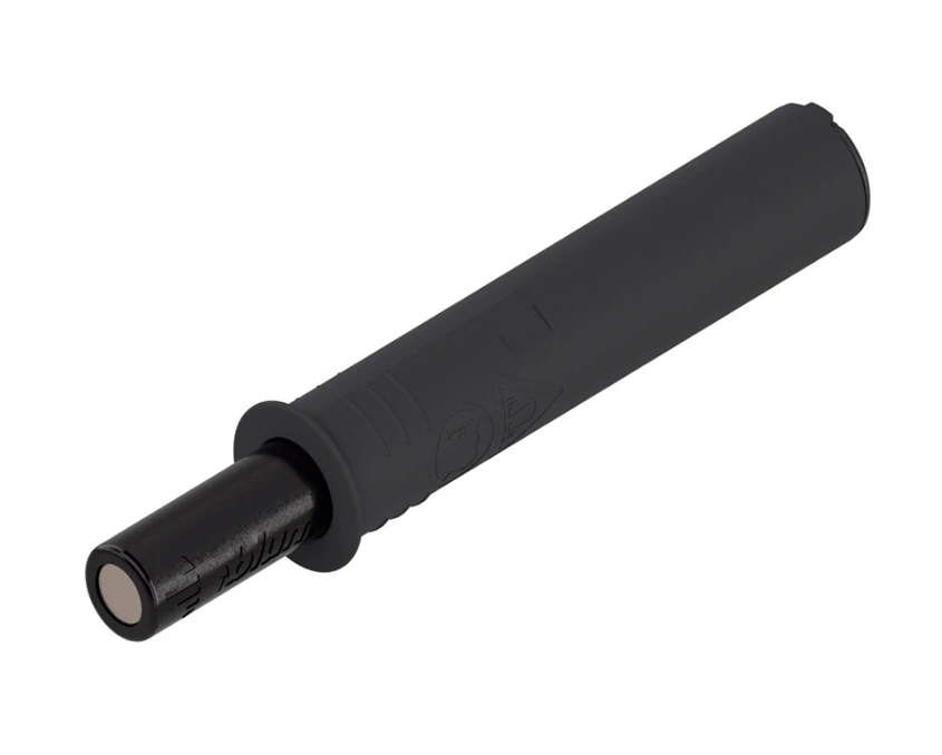 TIP-ON Blum короткий d10x50мм для накладних дверей H до 1300мм 956.1002 TIP-ON 250 CS Чорний карбон