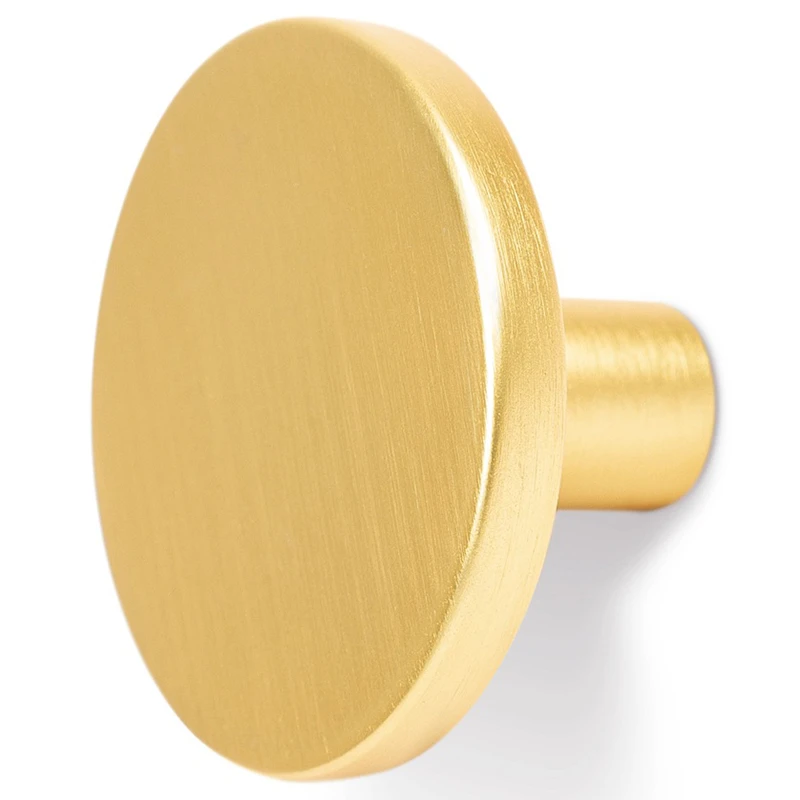 Мебельная ручка VIEFE COMO 0168.026.Z.28 Матовое золото D 26 мм