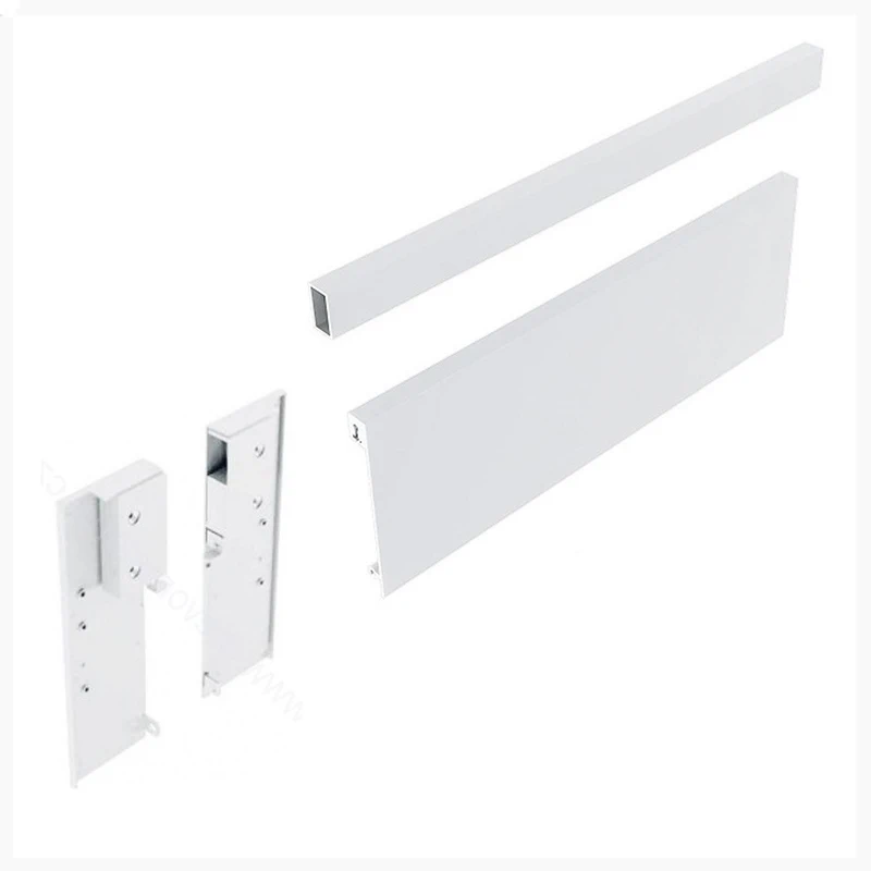 Комплект GTV AXIS PRO передняя панель 1200мм + крепление + релинг для внутреннего ящика B Белый