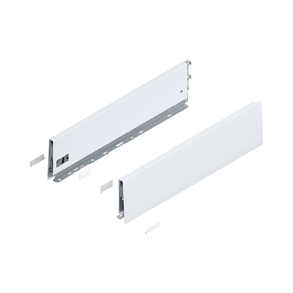 Царга Blum MERIVOBOX K-129 мм НД-500мм 470K5002S Z R+L V1 SW-M ліва/права Білий