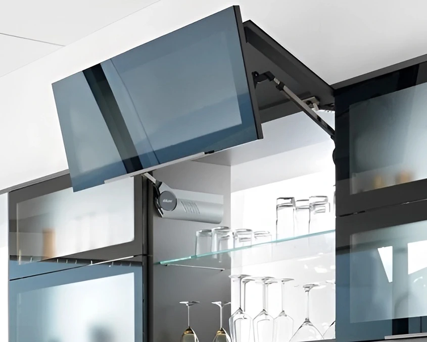 Комплект Blum AVENTOS HF механізм 25F39 ВК=760-1040мм BLUMOTION SW AVTHF2539-2SW-A Білий шовк