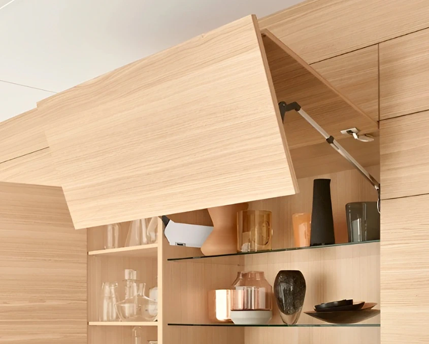 Комплект Blum AVENTOS HF механізм 28F35 ВК=560-710мм BLUMOTION SW Білий шовк