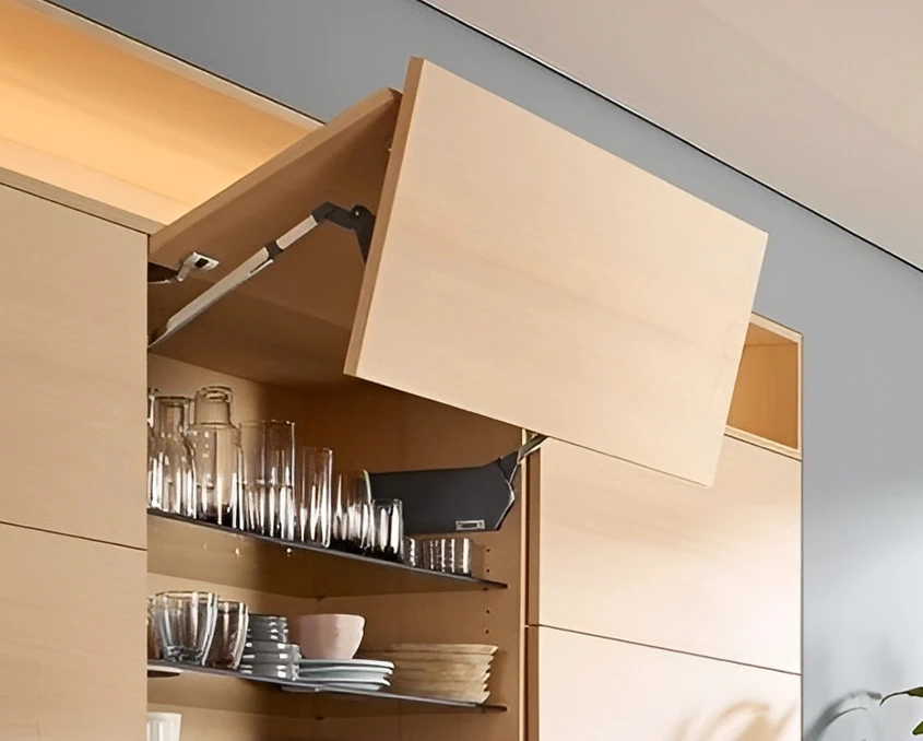 Комплект Blum AVENTOS HF механізм 28F32 ВК=480-570мм BLUMOTION TGR Темно-сірий