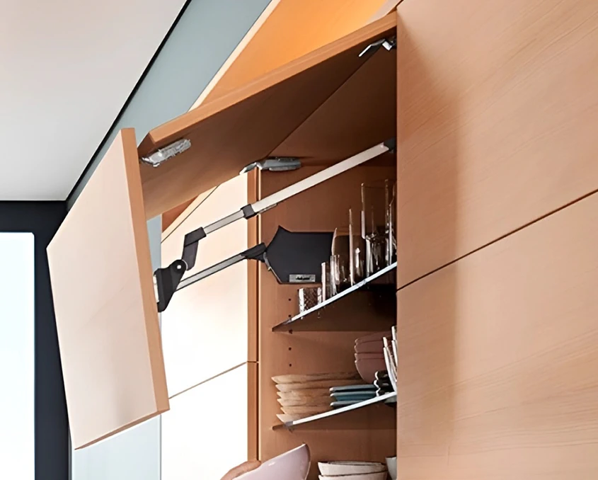 Комплект Blum AVENTOS HF механізм 22F38 ВК=700-900мм BLUMOTION TGR Темно-сірий