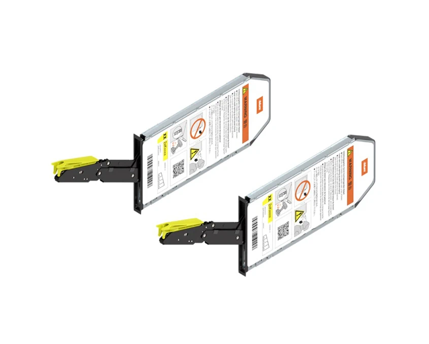 Комплект силовых механизмов Blum встроенный AVENTOS HKi (27) LF=1730-5200 (на 2шт) для TIP-ON Черный