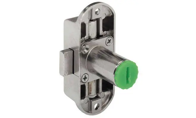 Замок Hafele Пикколо-Нова 15 мм для привинчивания правый 224.64.600 Никель