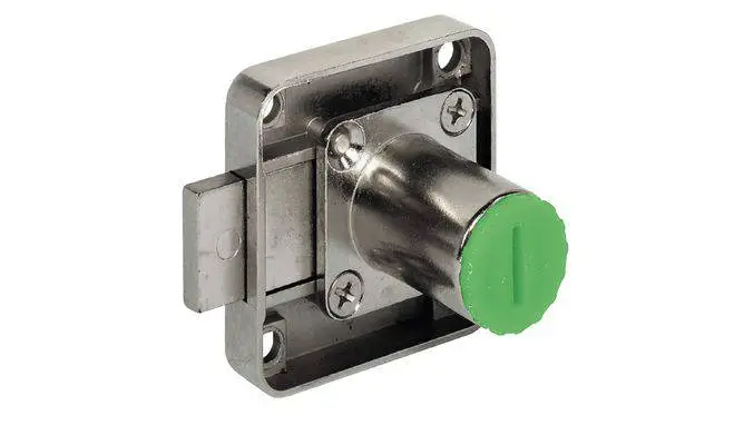 Замок Hafele мебельный для ящиков 18/32мм 232.26.680 Никель