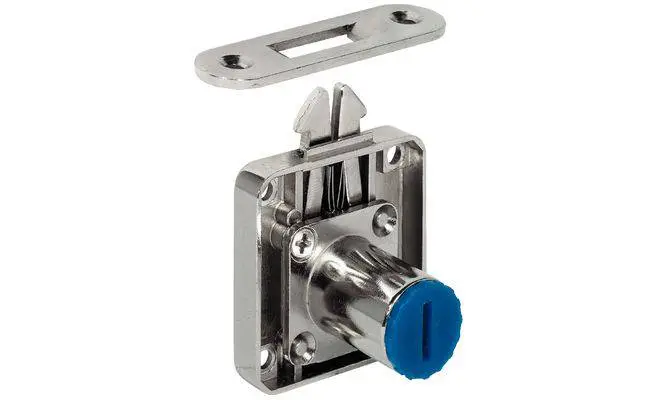 Замок Hafele мебельный для жалюзи 232.30.620 Никель