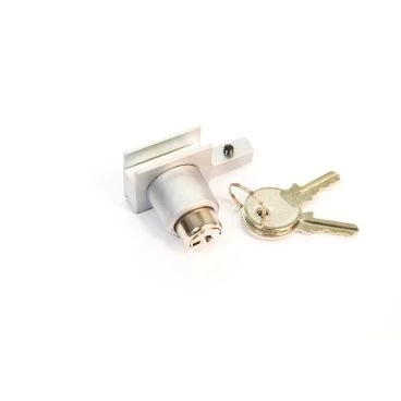 Замок Hafele для розсувної системи Slido Design 25 IF G, 1 циліндр + 2 ключа 233.02.420 Цинк