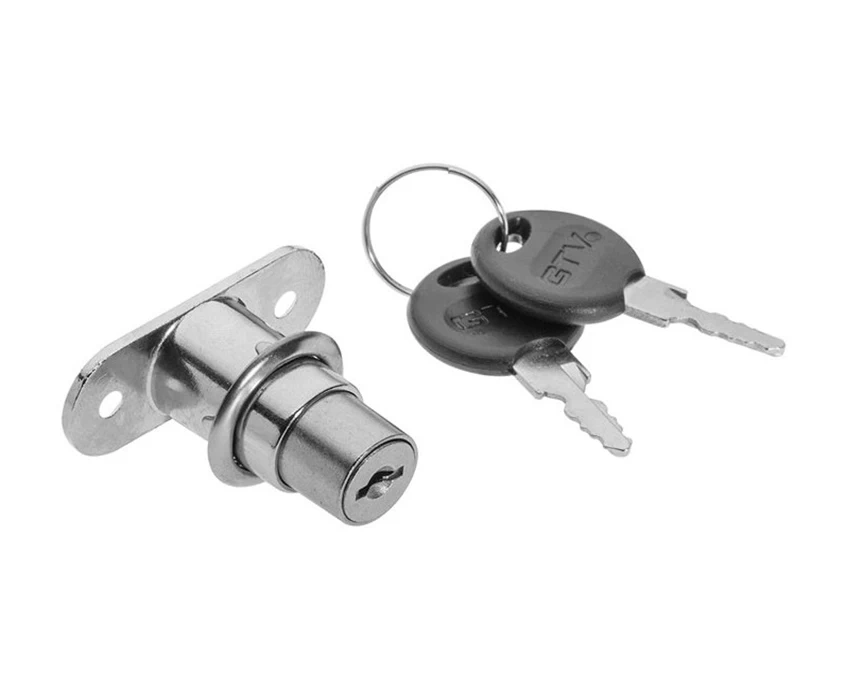 Замок GTV кнопочный для раздвижных дверей ZZ-B0-105-01