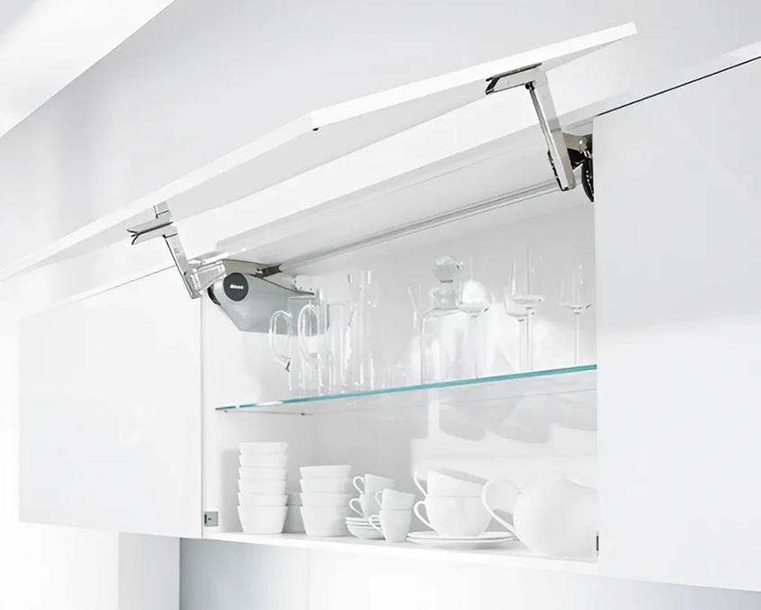 Комплект Blum AVENTOS HS механизм E ВК=526-675мм SW  AVTHS-ESW-A Белый шелк