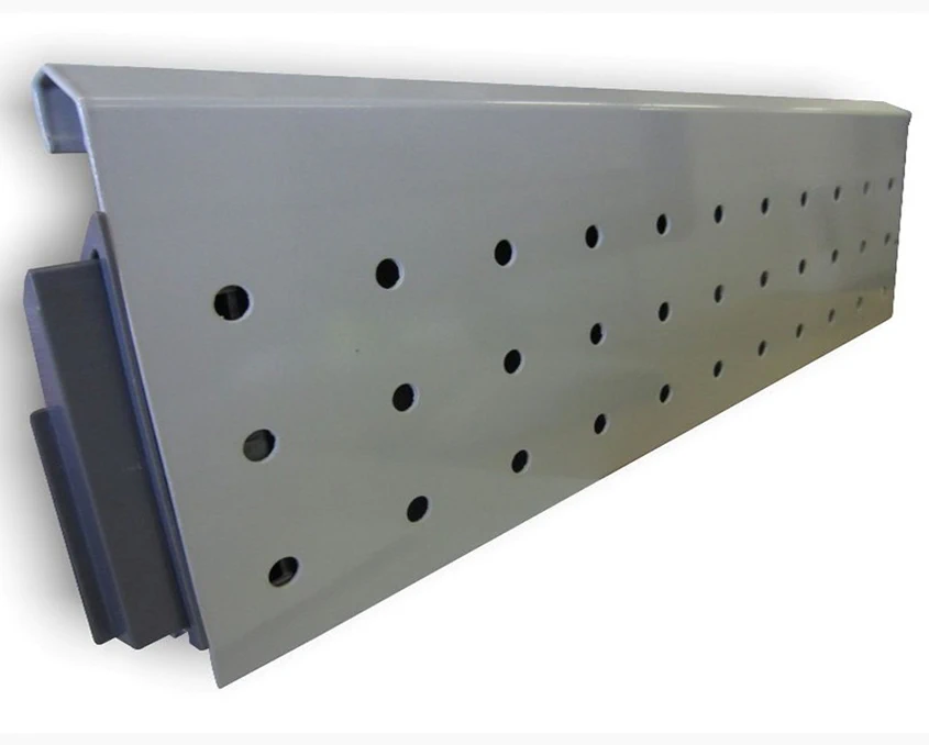 Бок перфорированный GTV для MB L-500мм средний PB-D-BXSIDE50B Серый