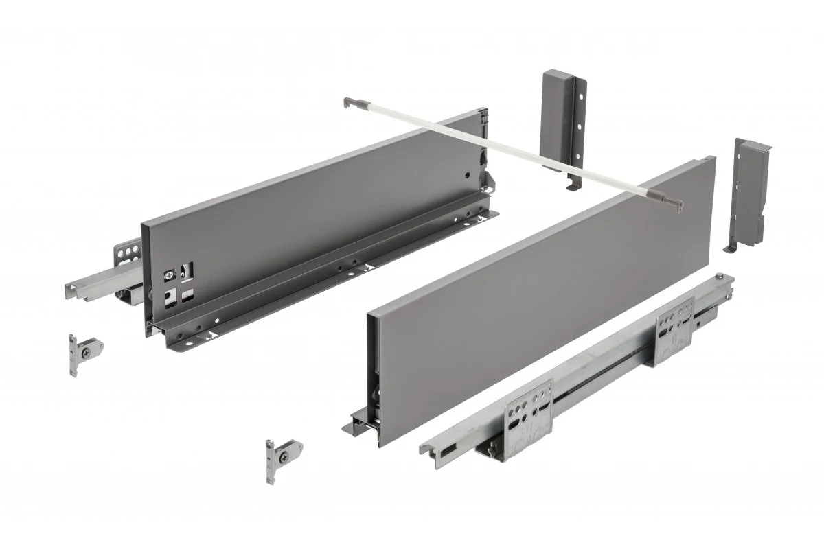 Выдвижная система GTV AXIS PRO H-120мм L-300мм Антрацит