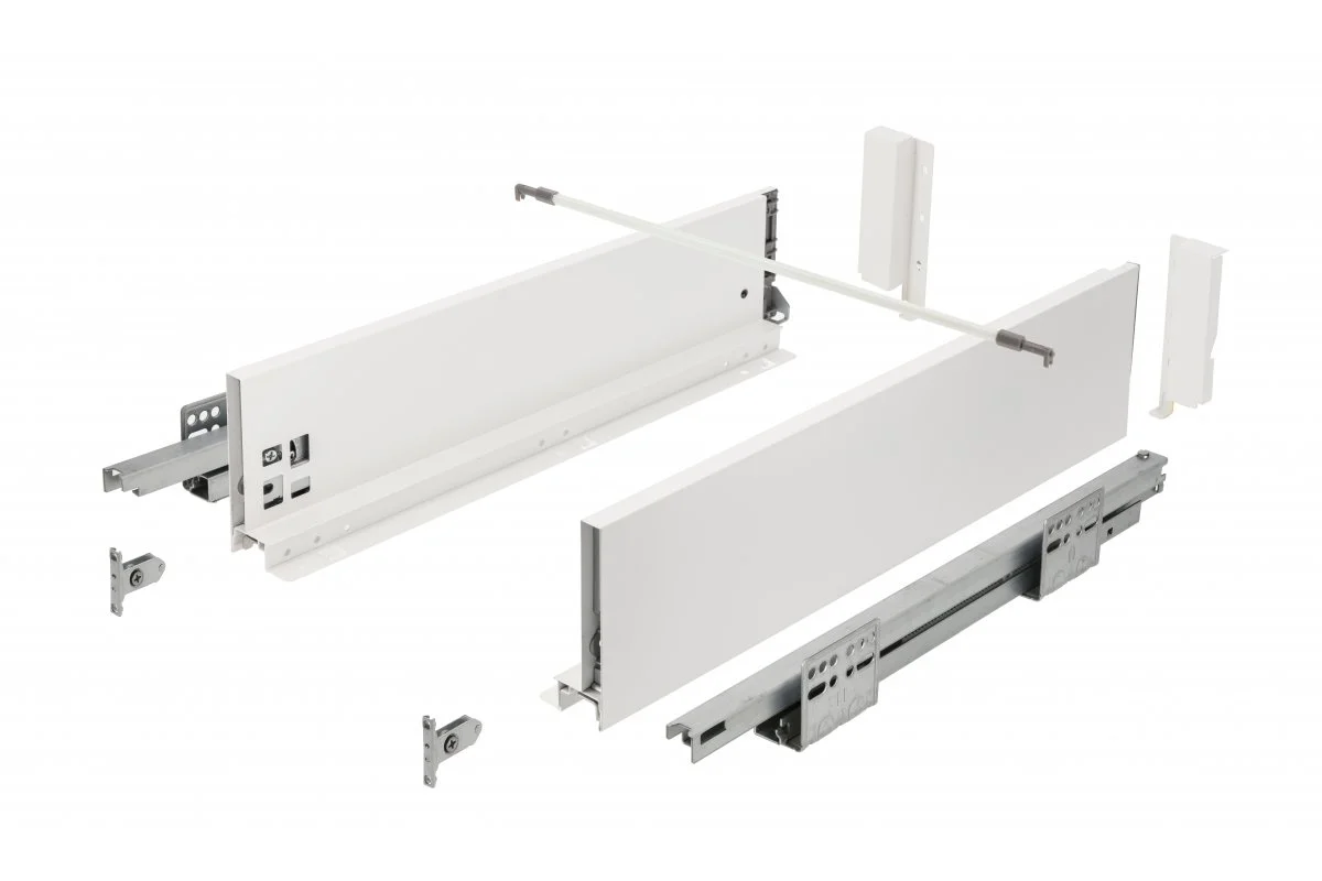 Выдвижная система GTV AXIS PRO Push to Open H-120мм L-350мм Белый - 4